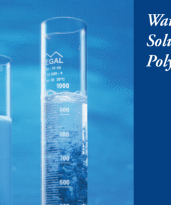 Water treatment Water soluble polymers